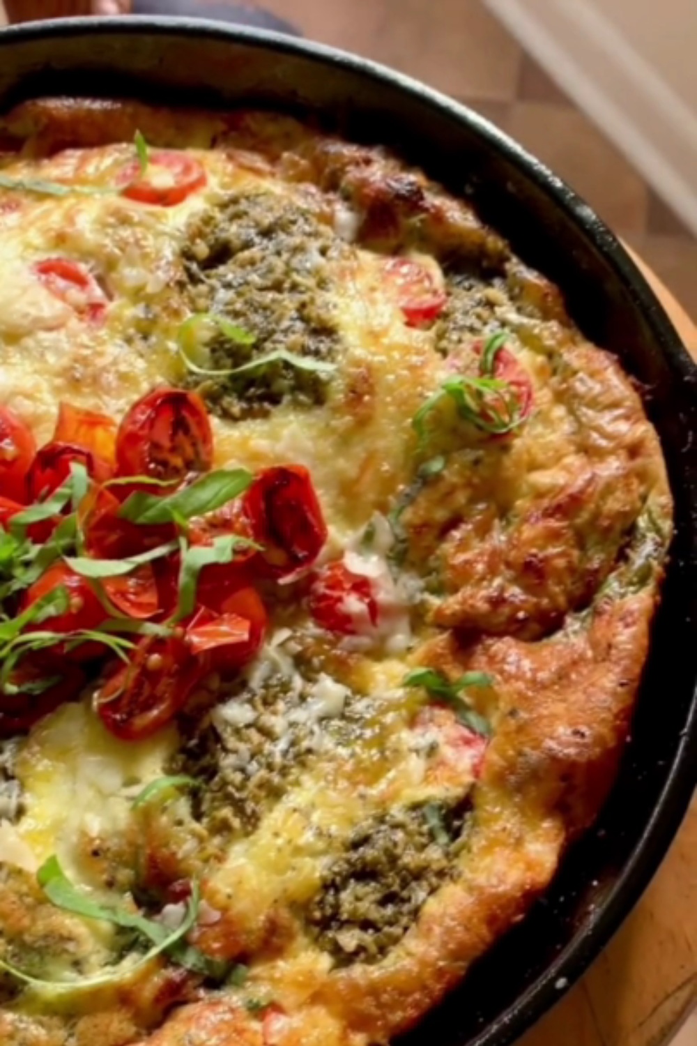 Giada De Laurentiis Caprese Frittata