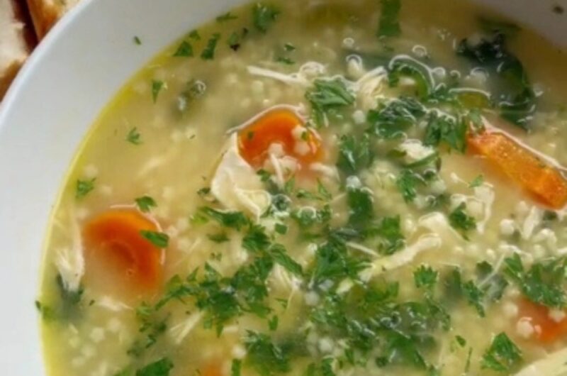 Giada De Laurentiis Chicken Pastina Soup