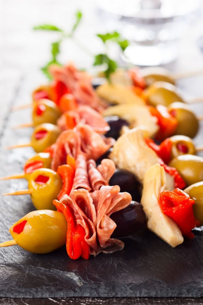 Delicious Giada Antipasti Skewers