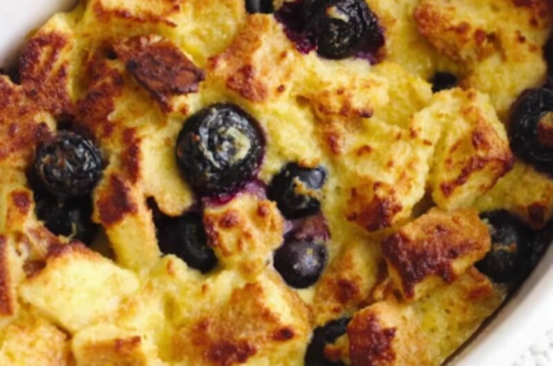 Giada Baked Blueberry French Toast Casserole