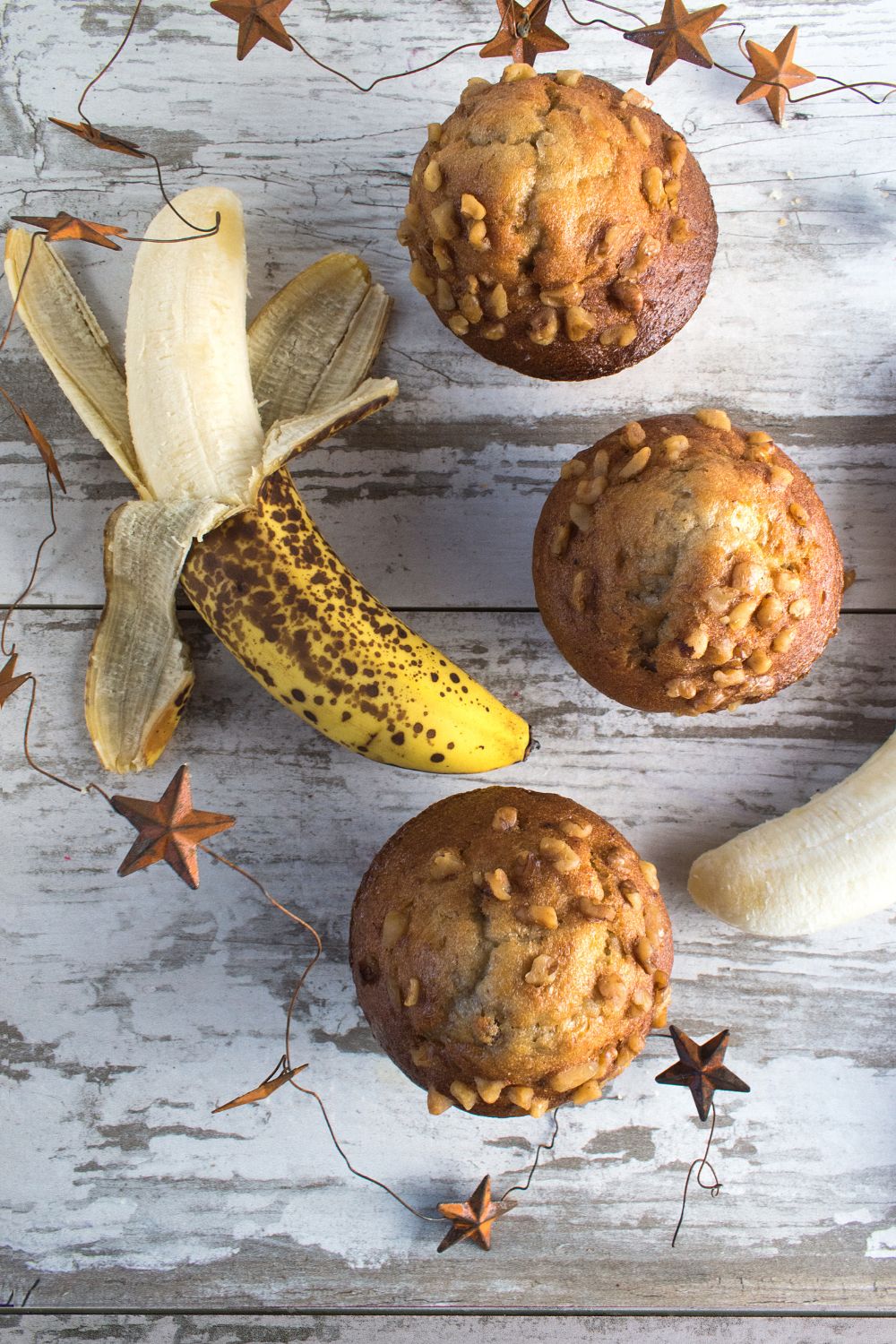 Giada Banana Muffins With Mascarpone Cream Frosting