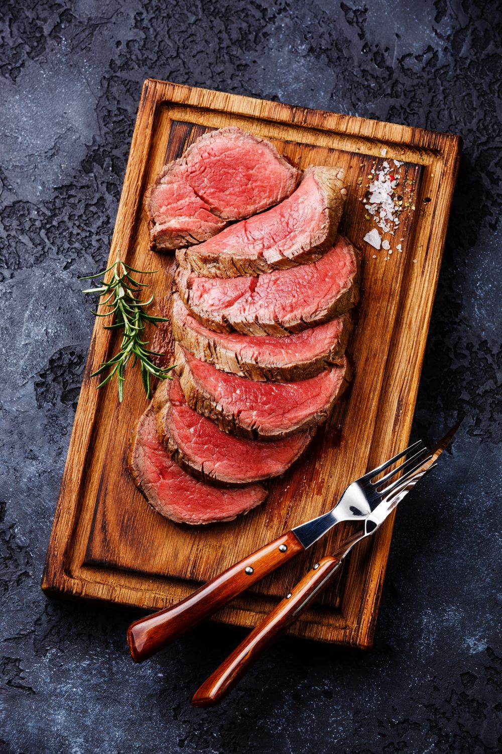 Giada Beef Tenderloin With Red Wine-Rosemary Butter