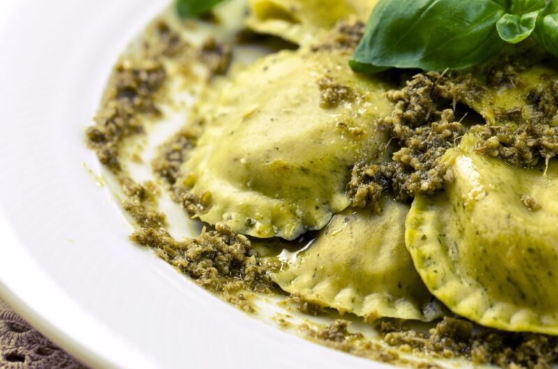 Giada Four-cheese Ravioli With Herb Pesto