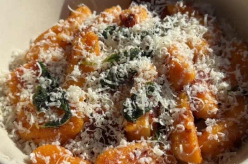 Giada Sweet Potato Gnocchi with Maple Brown Butter