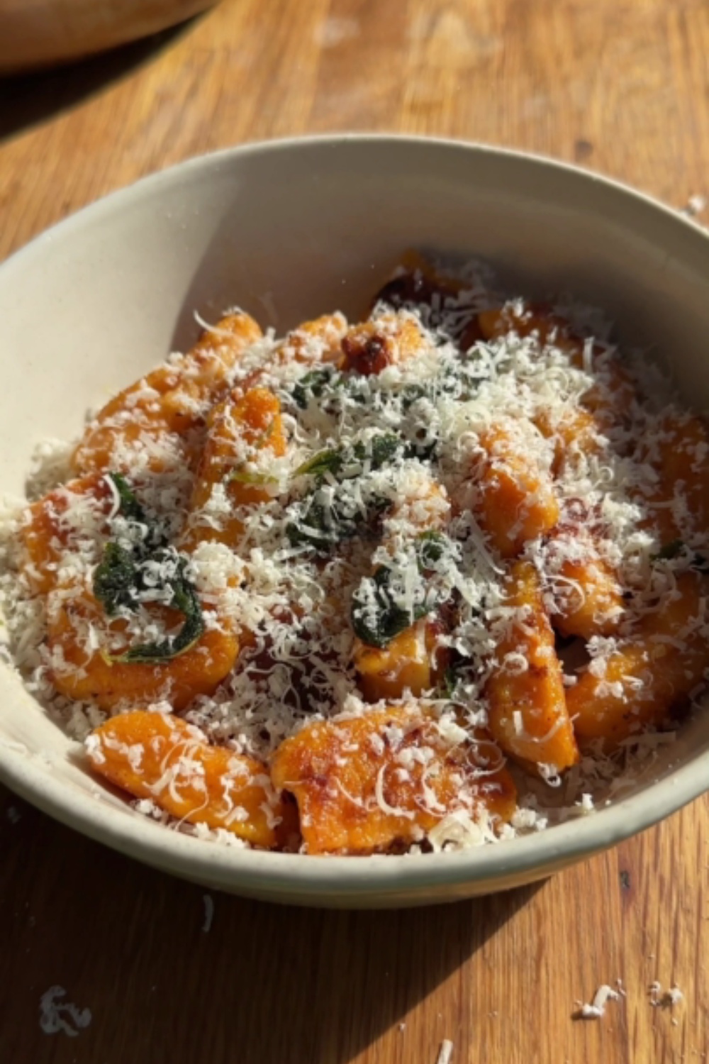 Giada Sweet Potato Gnocchi with Maple Brown Butter