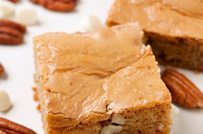 Giada Chocolate Peanut Butter Blondies Recipe