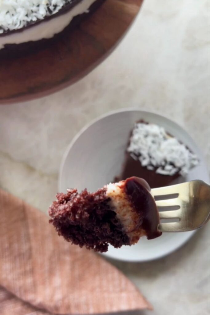 Giada Chocolate Coconut Cake