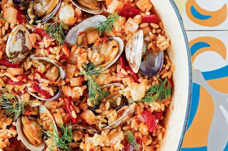 Giada De Laurentiis Orzo With Clams