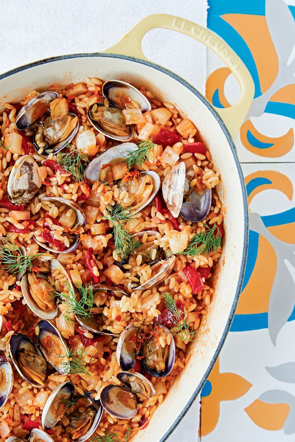 Giada De Laurentiis Orzo With Clams