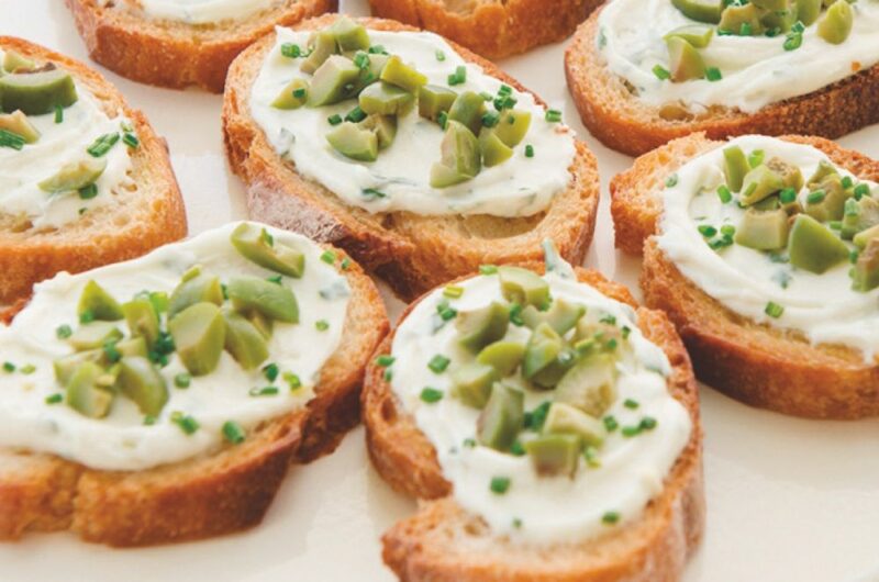 Giada Goat Cheese Toasts