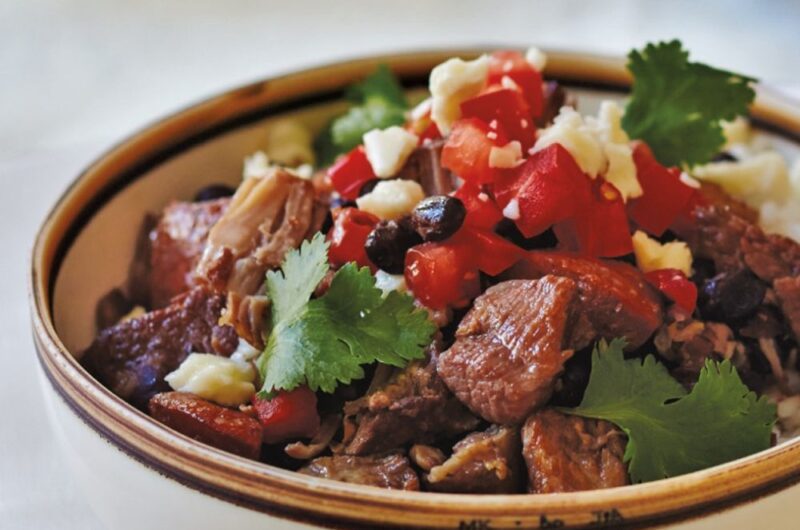 Giada Slow-Cooker Black Bean and Pork Stew