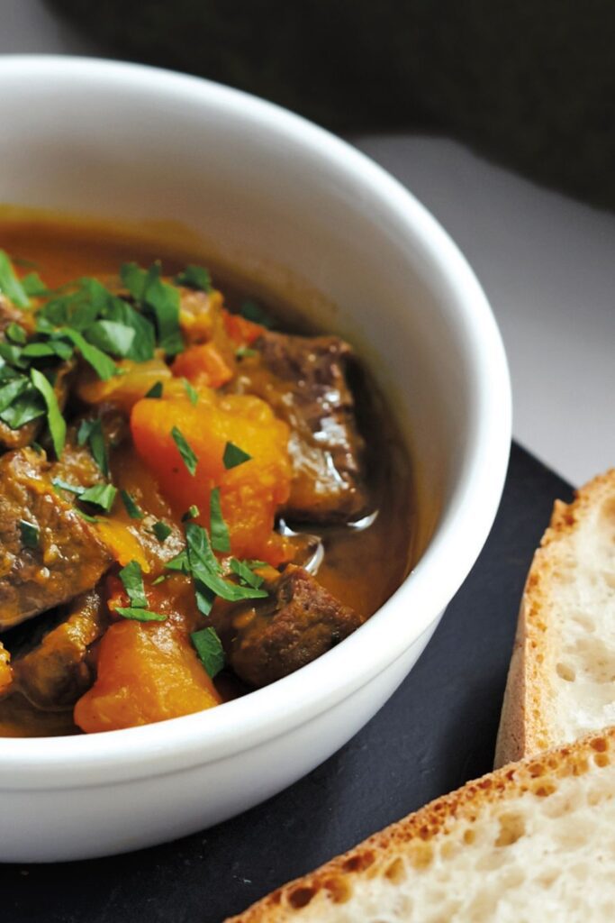 Giada Slow-cooker Beef and Kabocha Squash Stew