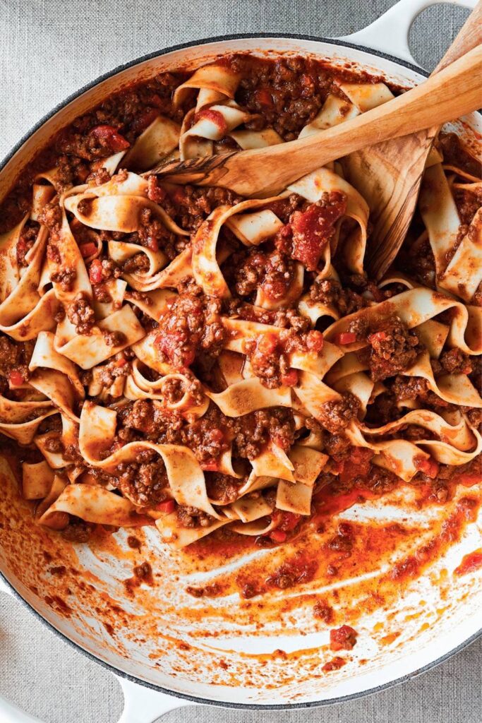 Giada Spicy Lamb Bolognese