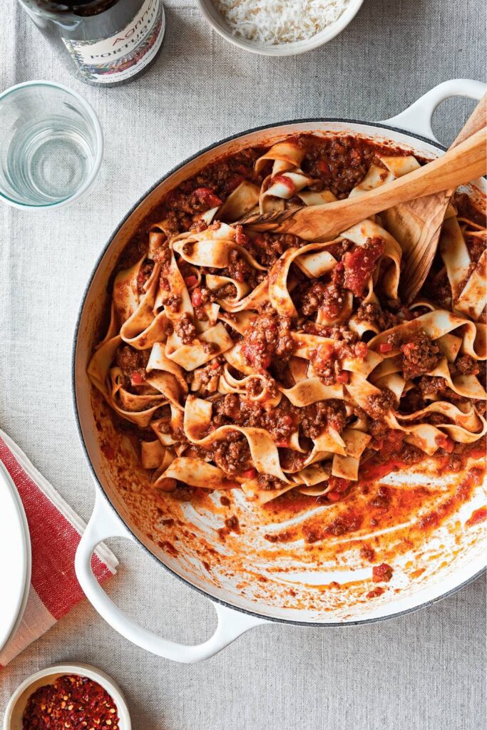 Giada Spicy Lamb Bolognese