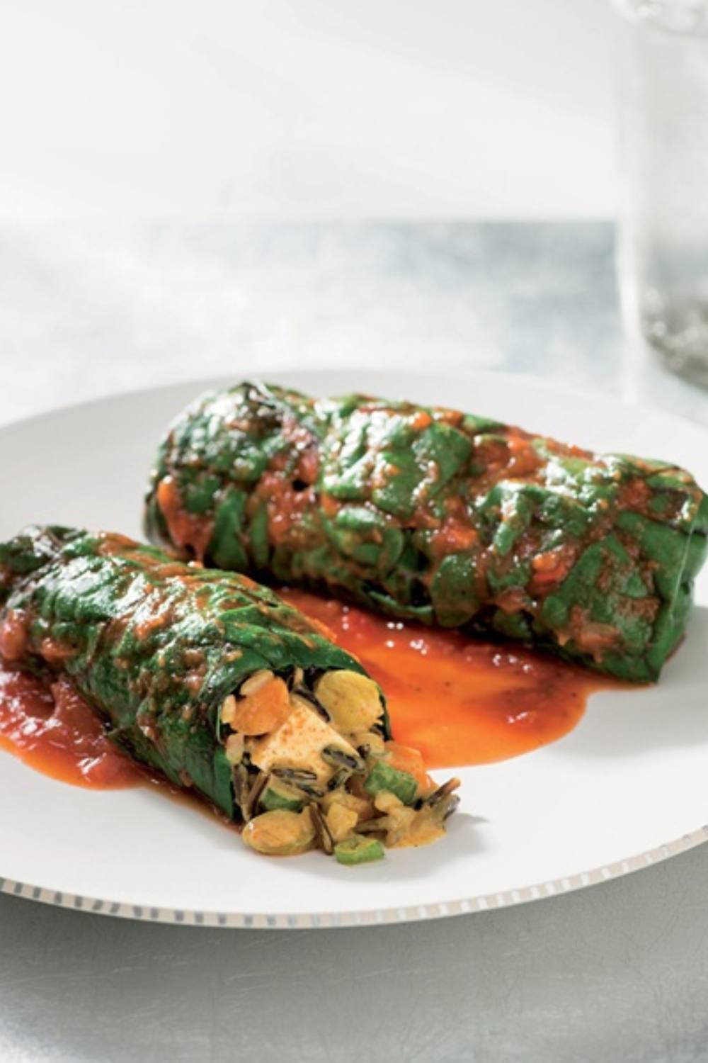 Giada Swiss Chard Rolls