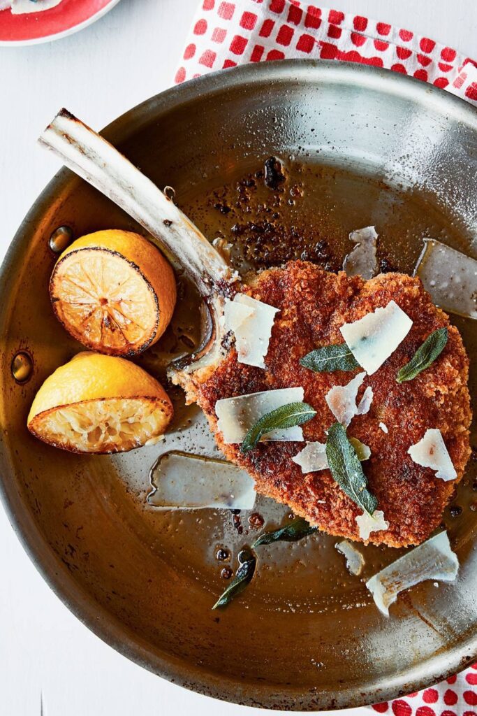 Giada Veal Saltimbocca Milanese-style