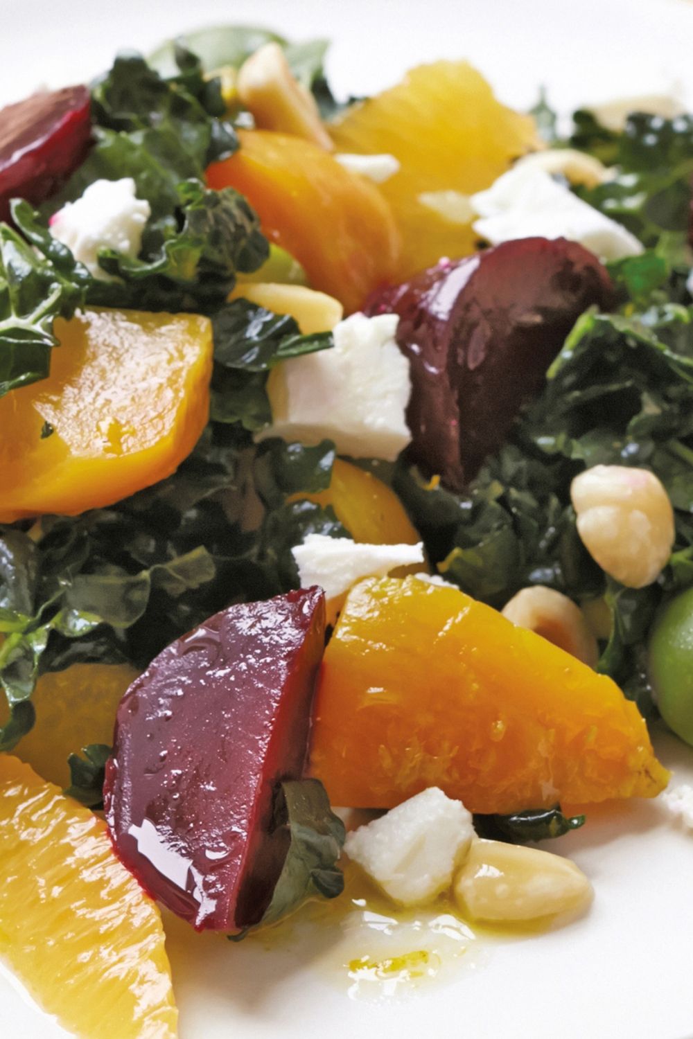 Giada Beet, Olive, and Kale Salad