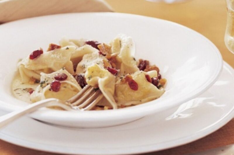 Giada Butternut Squash Tortelloni With Cranberry Walnut Sauce