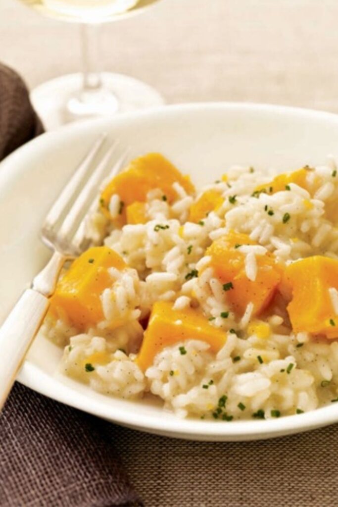 Giada Butternut Squash and Vanilla Risotto