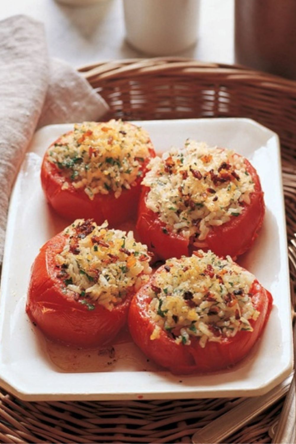 Giada De Laurentiis Stuffed Tomatoes