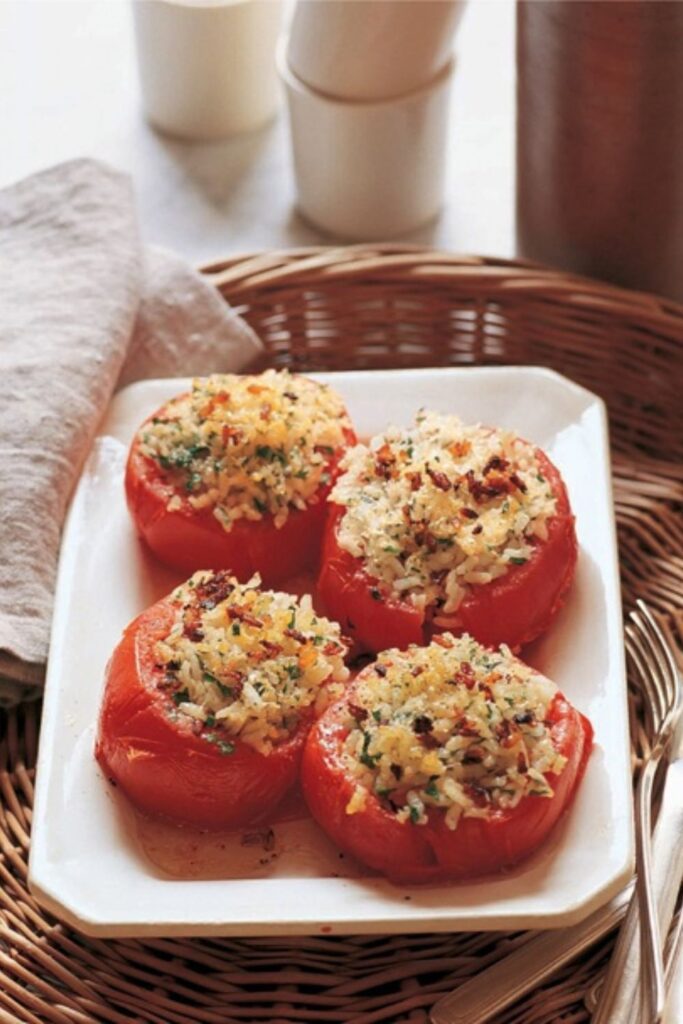 Giada De Laurentiis Stuffed Tomatoes