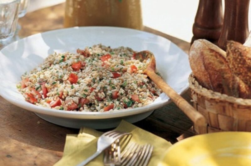 Giada Farro Salad With Tomatoes and Herbs