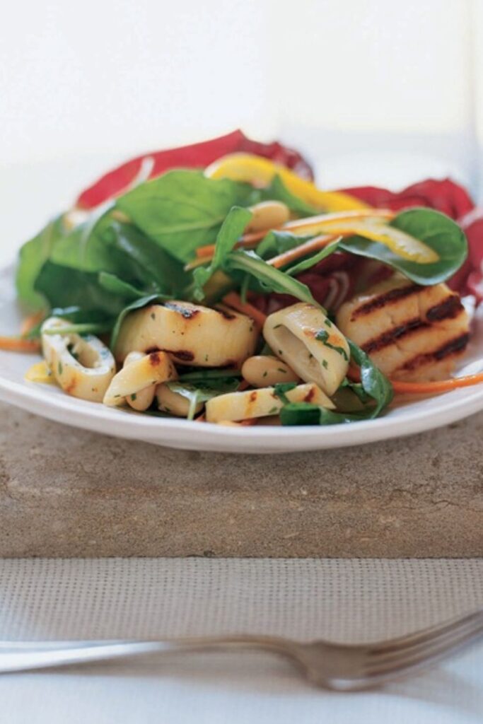 Giada Grilled Seafood Salad