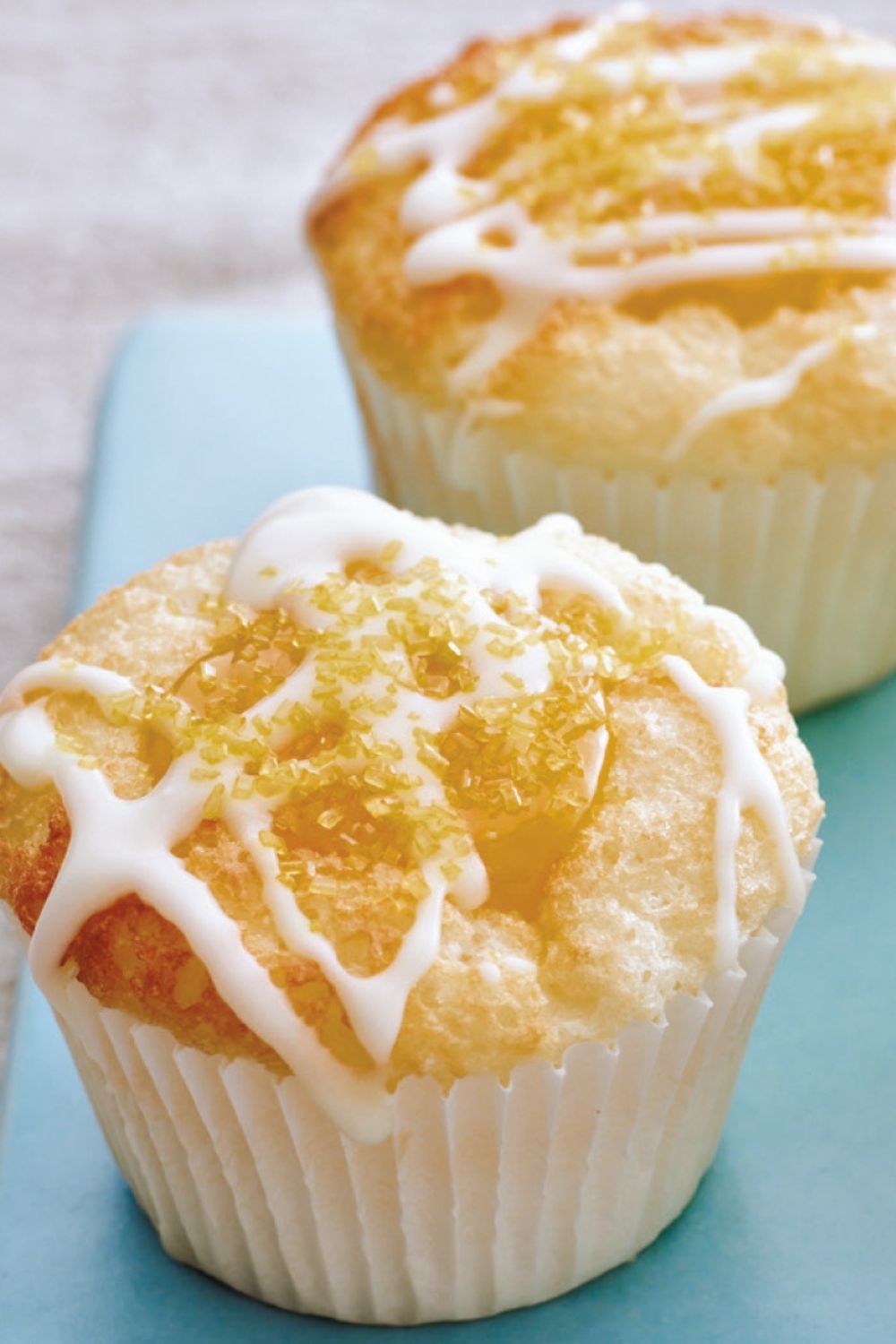 Giada Lemon Angel Food Cupcakes