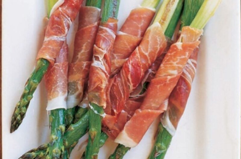 Giada Roasted Asparagus Wrapped in Prosciutto