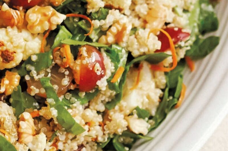 Giada Roasted Cauliflower and Quinoa Salad