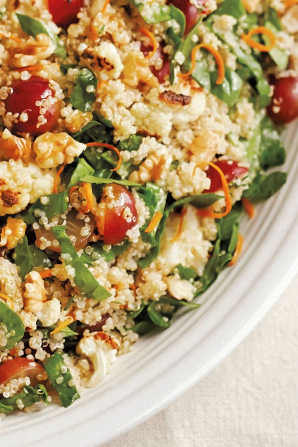 Giada Roasted Cauliflower and Quinoa Salad