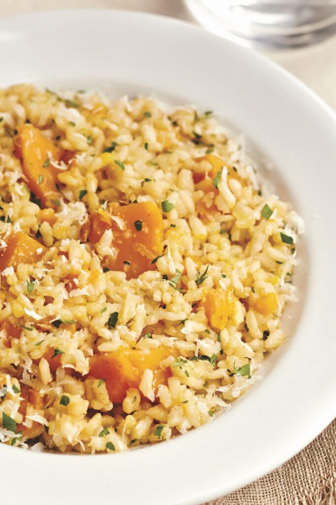 Giada Spiced Kabocha Squash Risotto