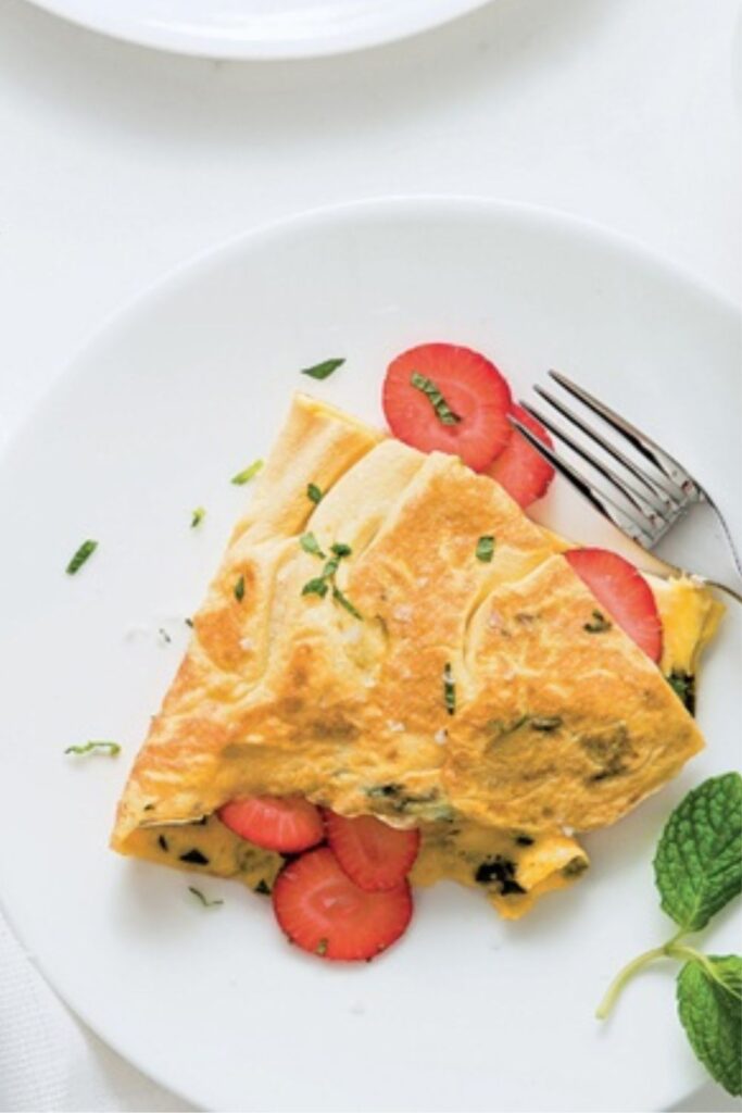 Giada Strawberry Omelet