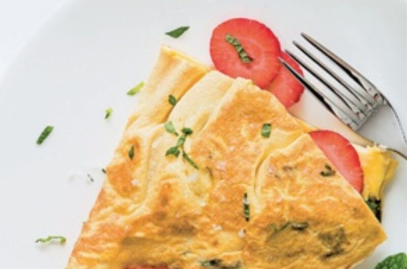 Giada Strawberry-mint Omelet