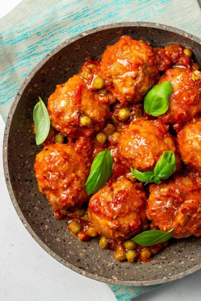 Giada Turkey Meatballs in Tomato Sauce