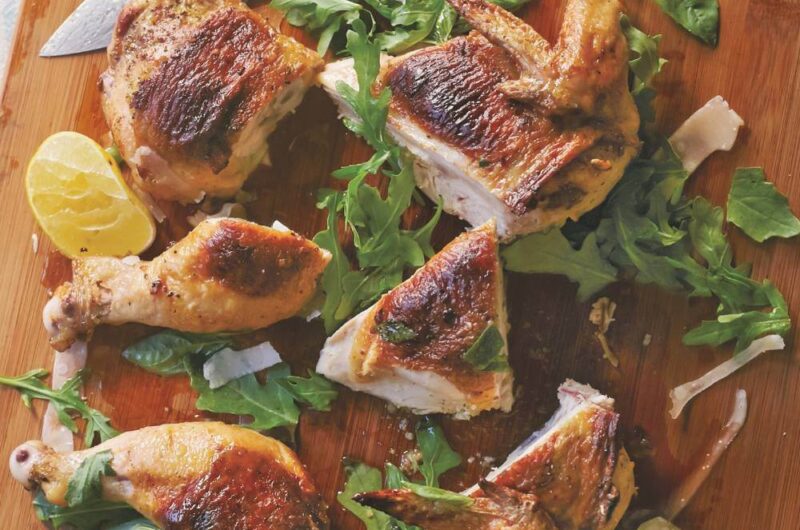 Giada Chicken with Preserved Lemon and Herbs