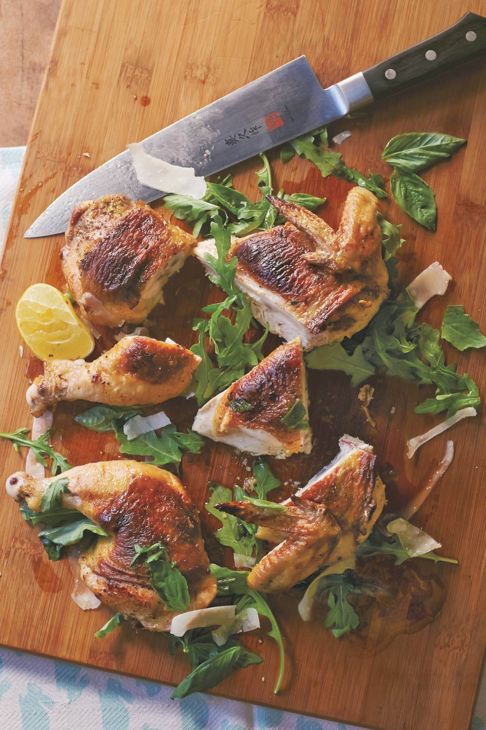 Giada Chicken with Preserved Lemon and Herbs