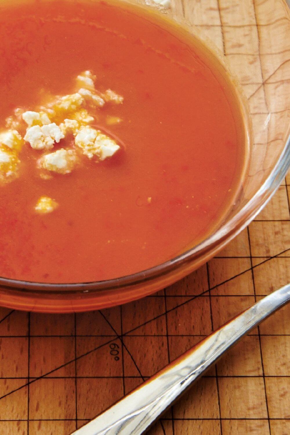 Giada Chilled Red Pepper Soup