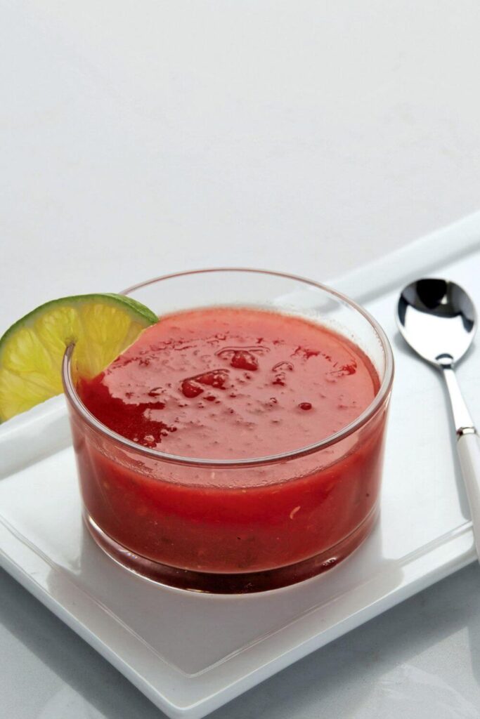 Giada Chilled Watermelon-Basil Gazpacho | Giada Recipes