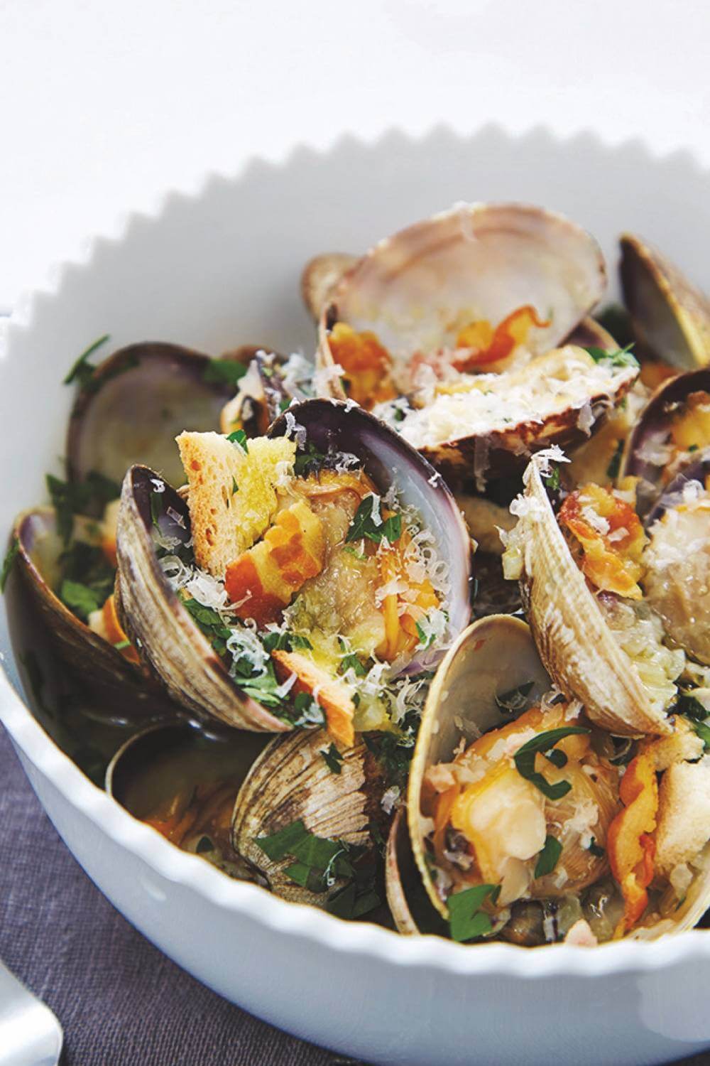 Giada Deconstructed Clams “Casino”