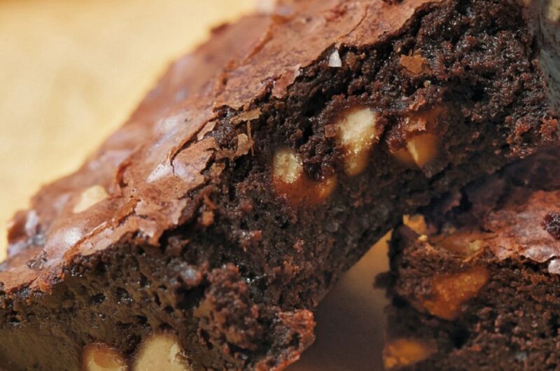 Giada Espresso–Peanut Butter Brownies