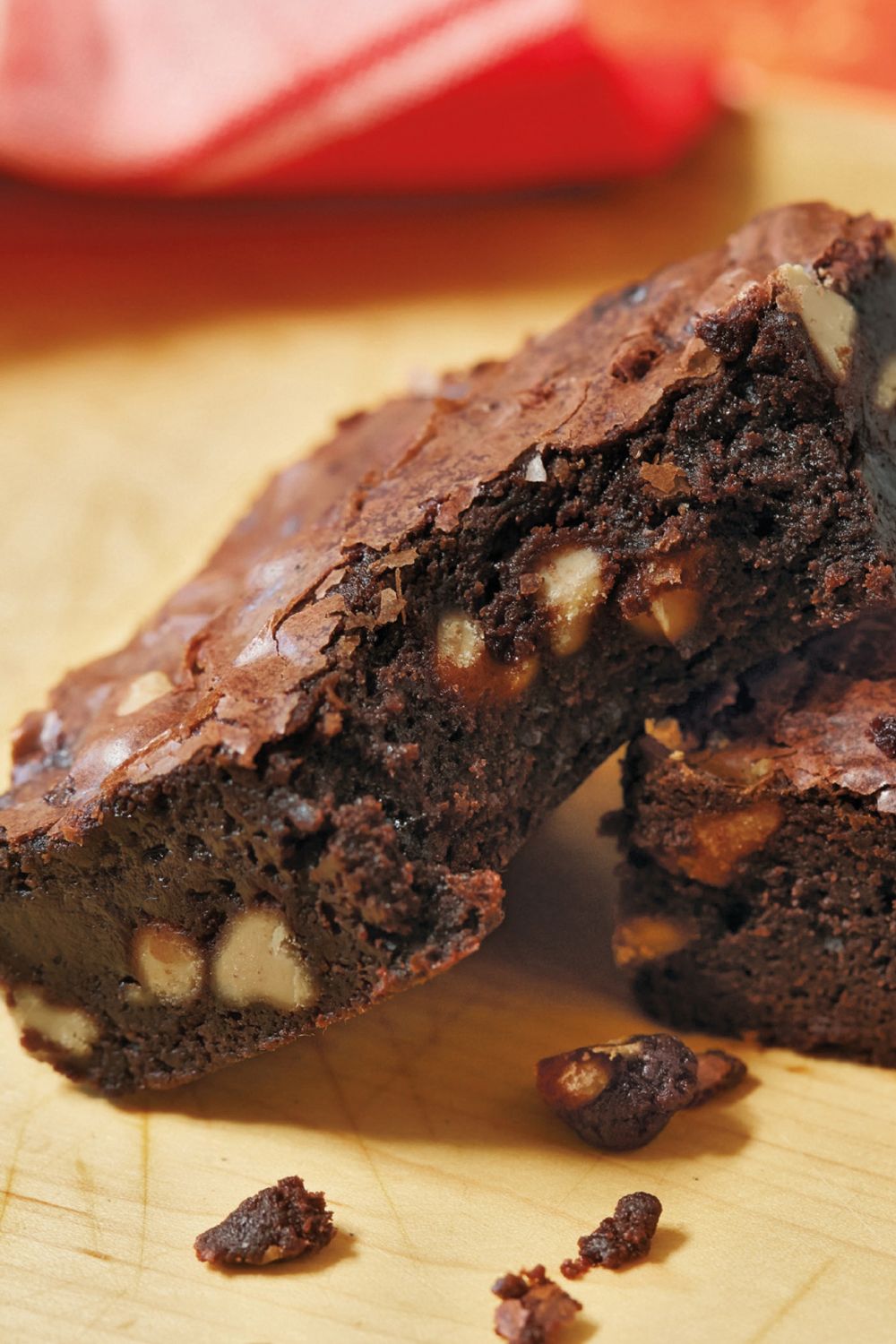 Giada Espresso–Peanut Butter Brownies