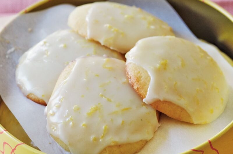 Giada Lemon Ricotta Cookies with Lemon Glaze