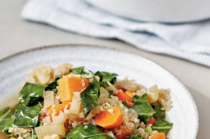 Giada Quinoa and Sweet Potato Stew-ish