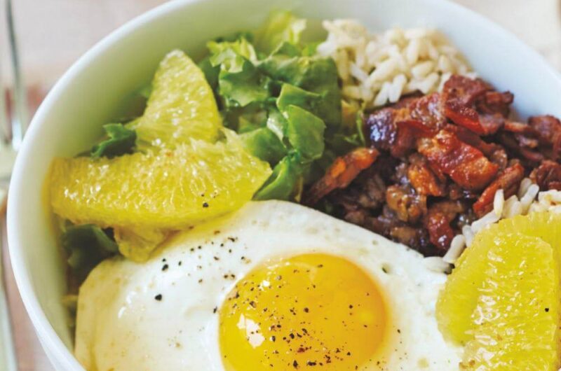 Giada American Breakfast Rice Bowl