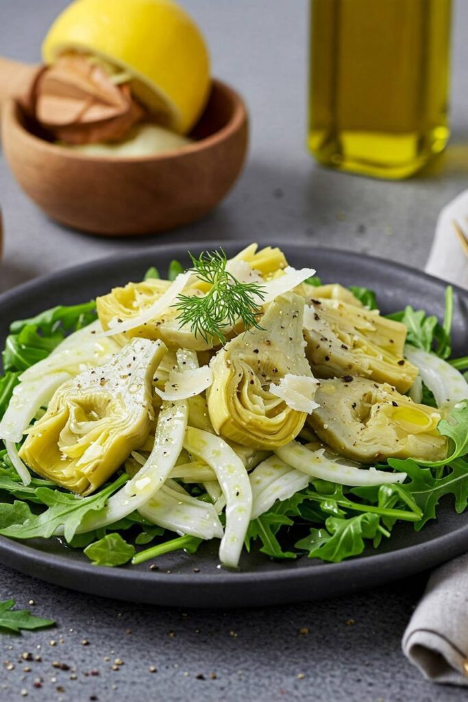 Giada Shaved Artichoke And Fennel Salad