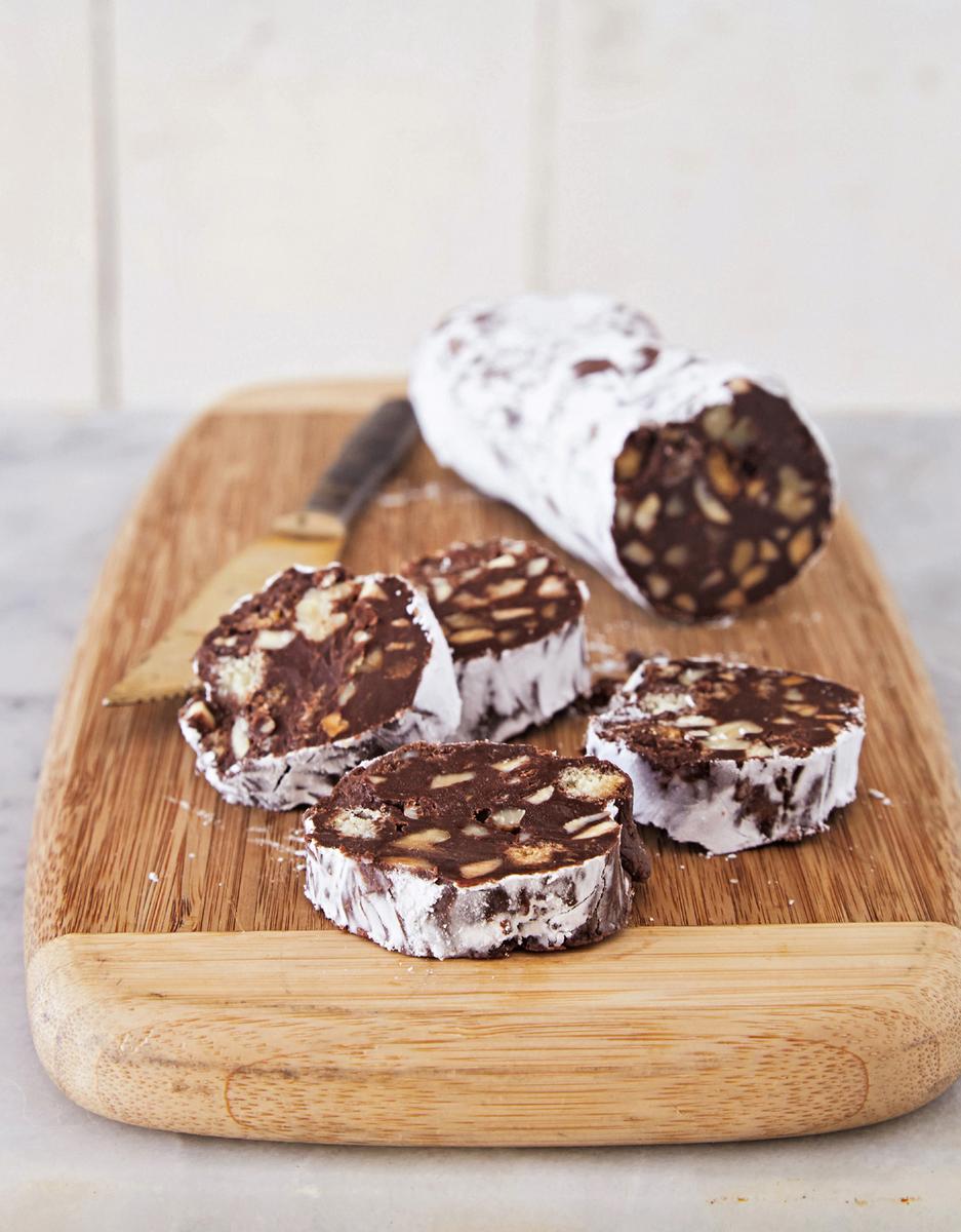 Giada Chocolate Dessert Salami