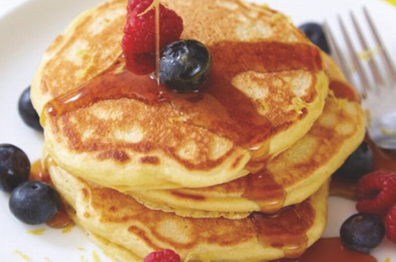 Giada Fluffy Lemon Buttermilk and Mascarpone Pancakes