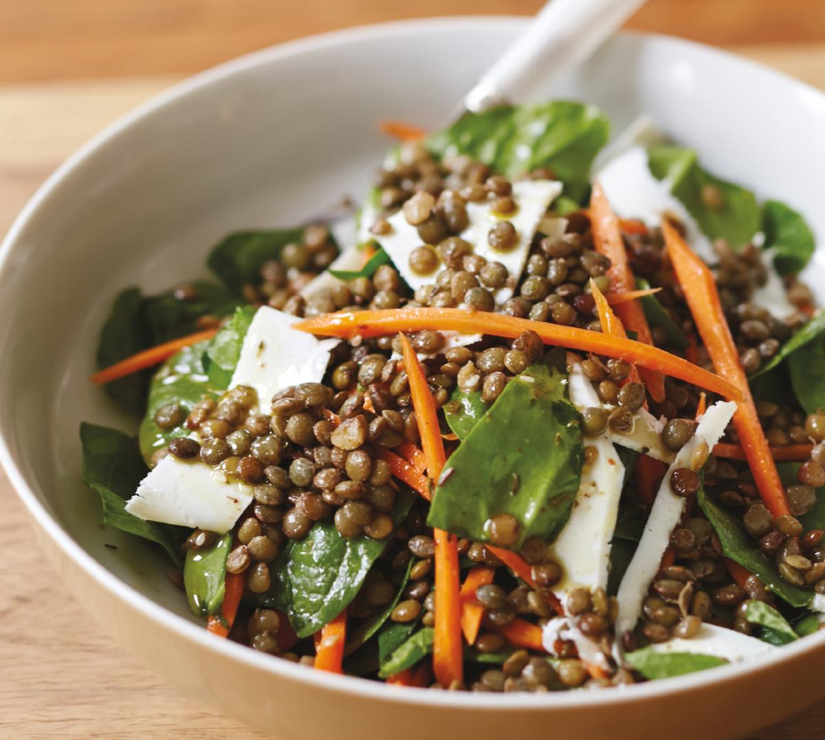 Giada Lentil and Carrot Salad