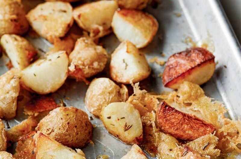 Giada roasted parmigiano-reggiano potatoes